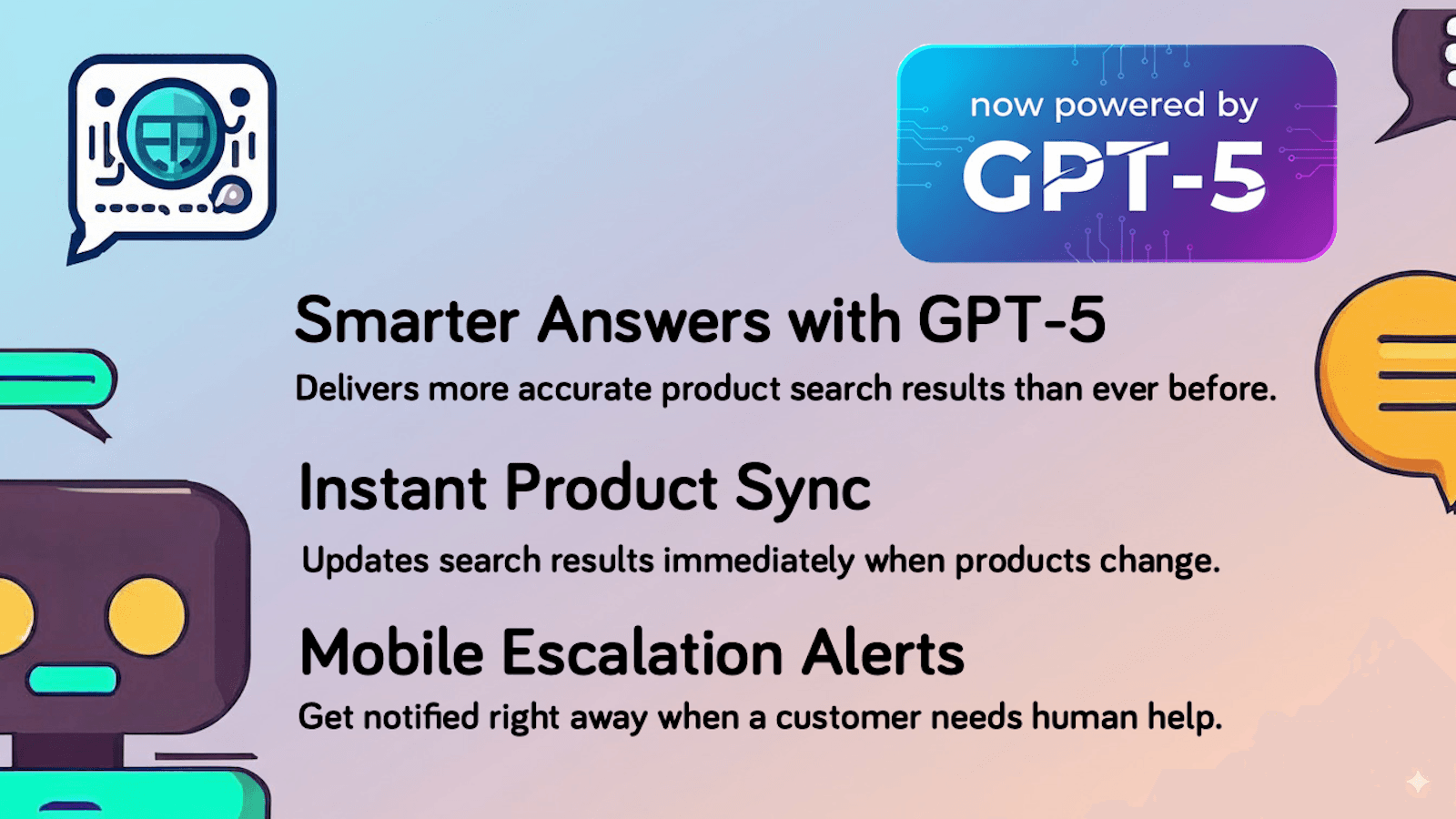 High quality AI chatbot for a competitive price! Try us and see