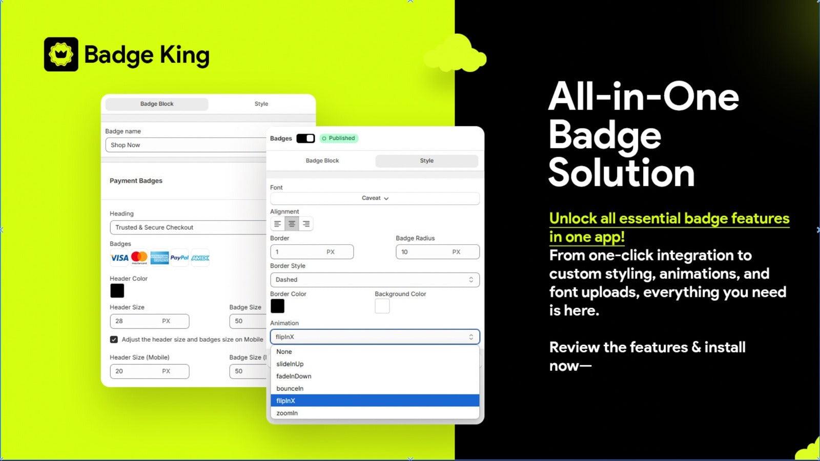 Access all badge features in one easy-to-use app