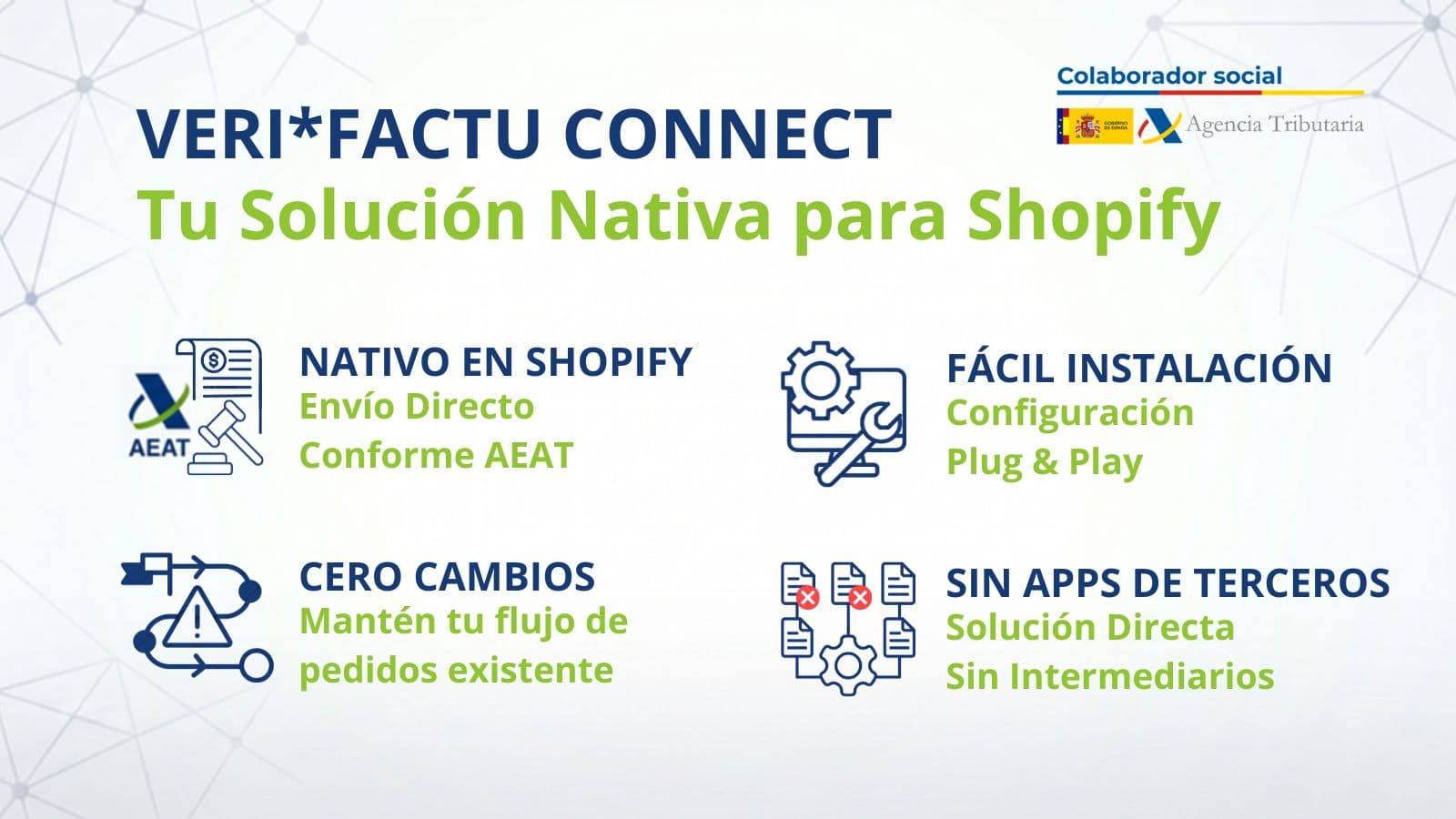 Historial de pedidos con estado de envío Veri*Factu.