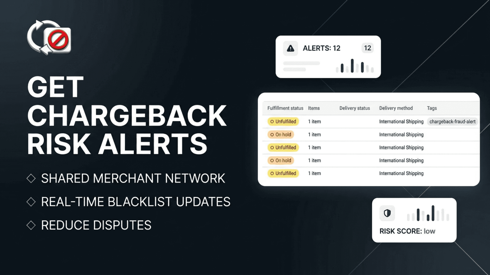 Shared Chargeback Alert Network