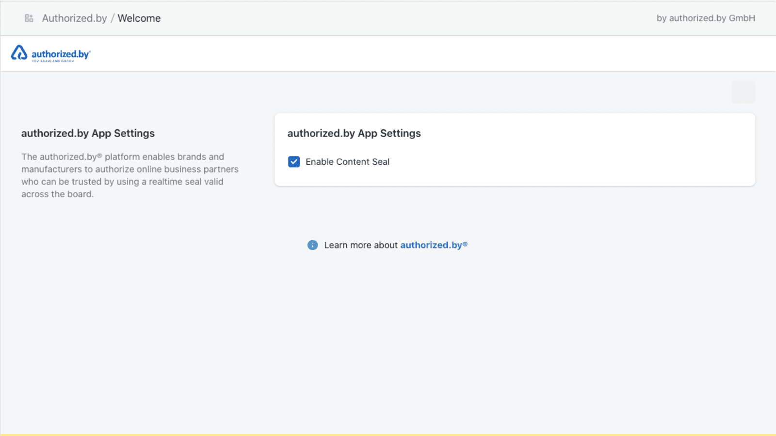 authorized.by app interface