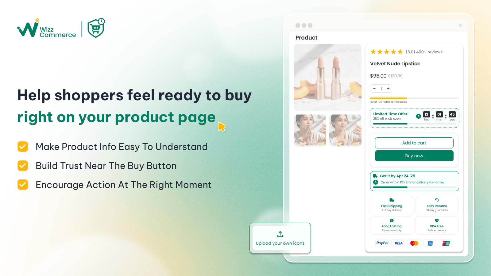 Product Page Blocks: Turn Product Page Views into Purchases