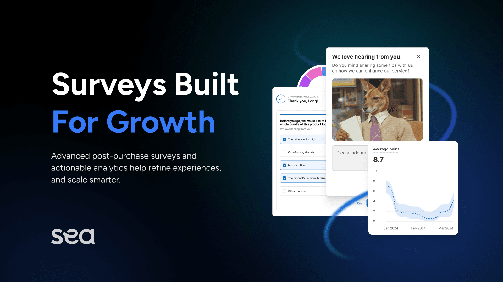 Understand customers by post-purchase & attribution survey