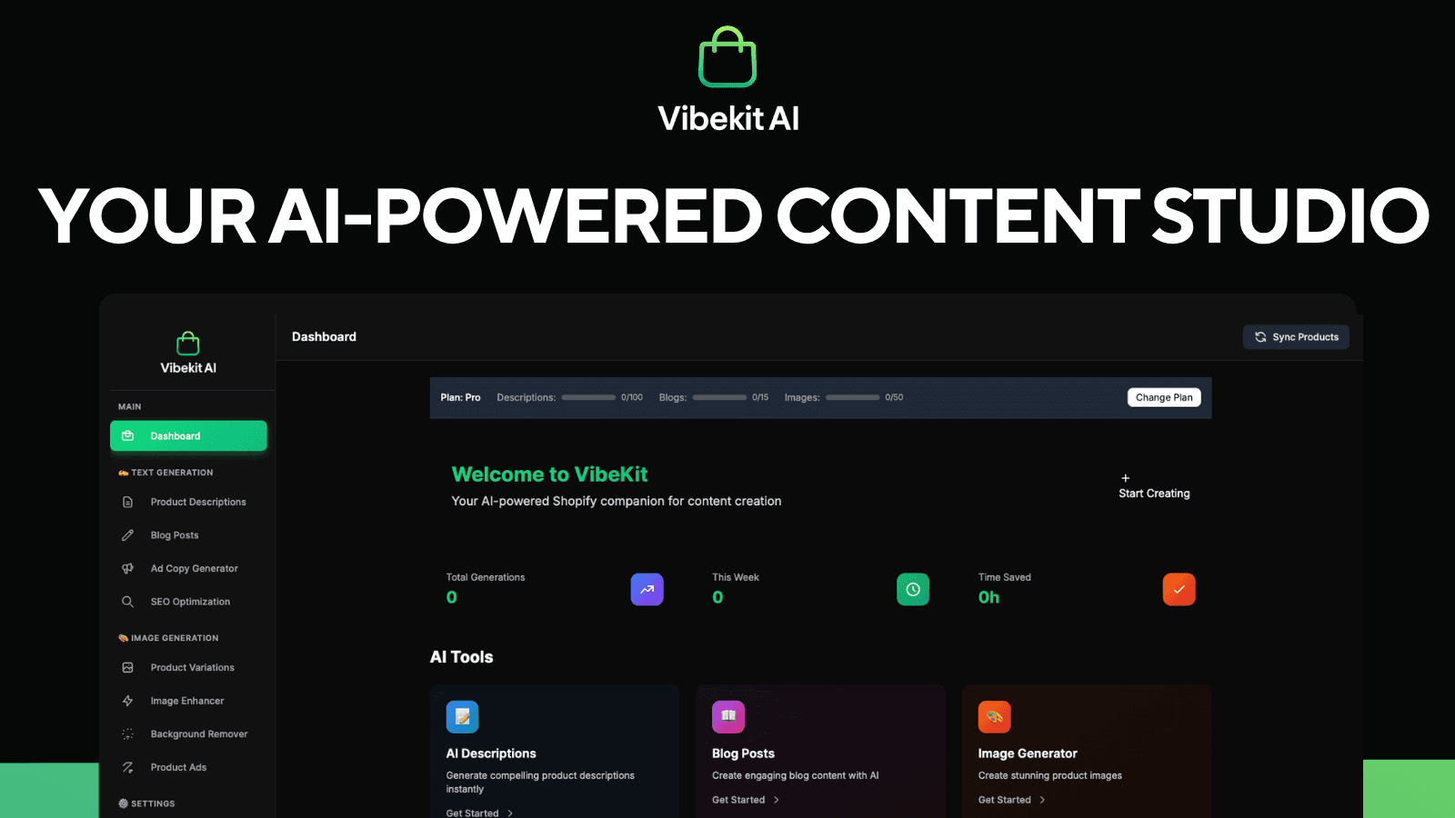 your ai powered content studio