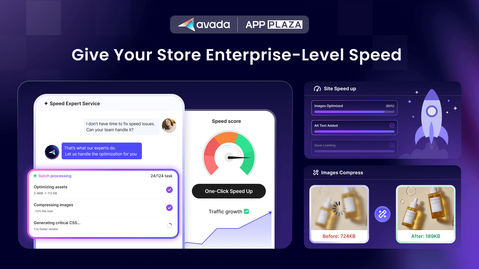 Avada Image & Page Speed: Increase loading speed, optimize image