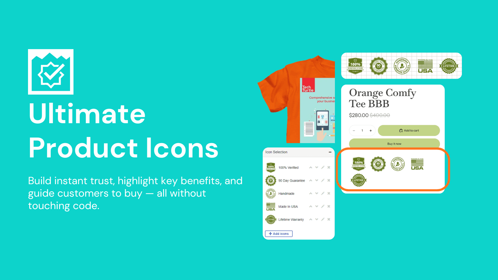 trust icons shopify