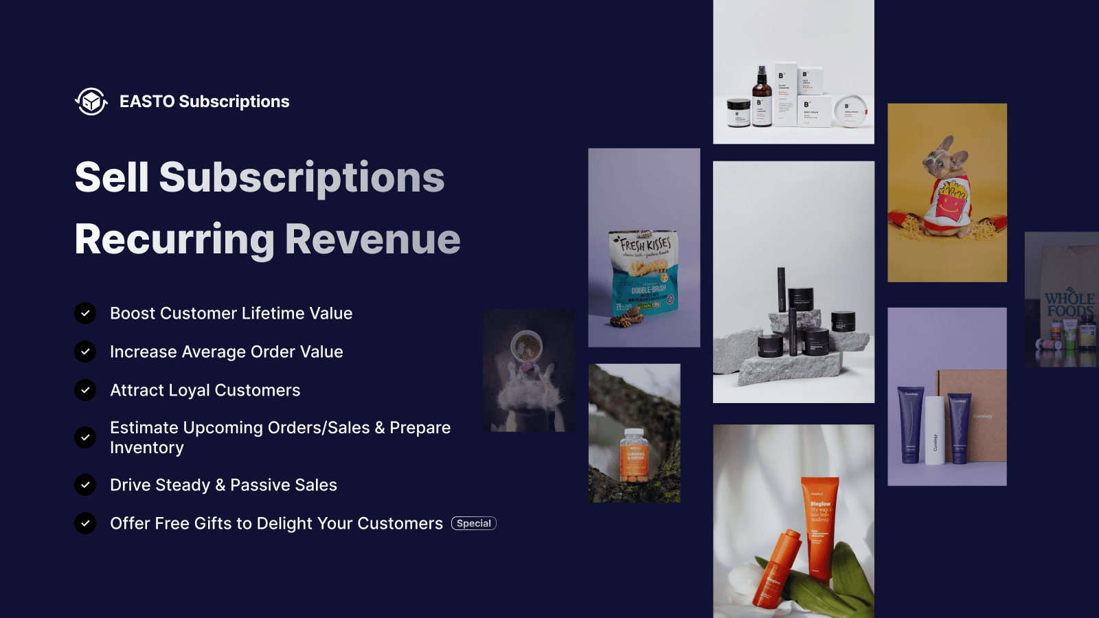 Selling subscriptions to increase AOV and gain recurring revenue