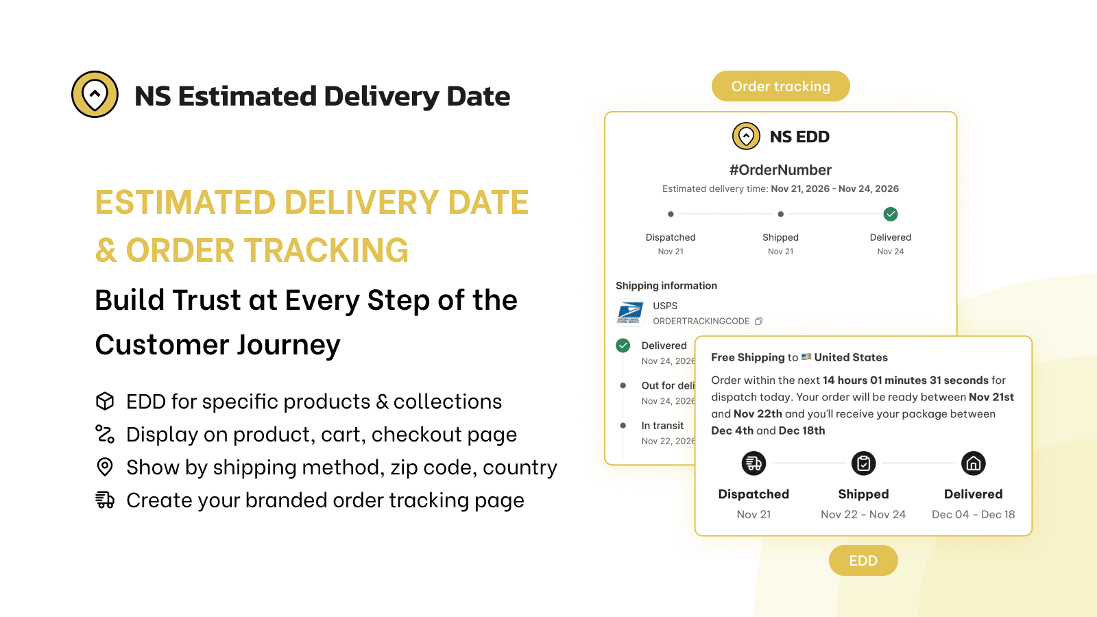 NestScale Estimated Delivery Date