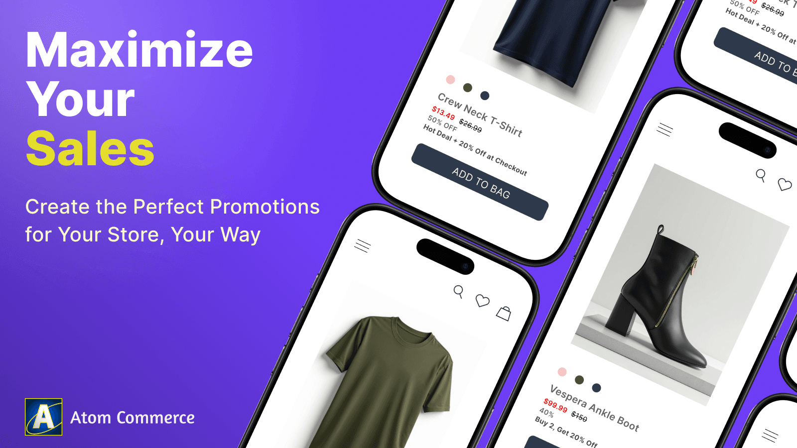 Atom Commerce All-In-One Promotion Engine: