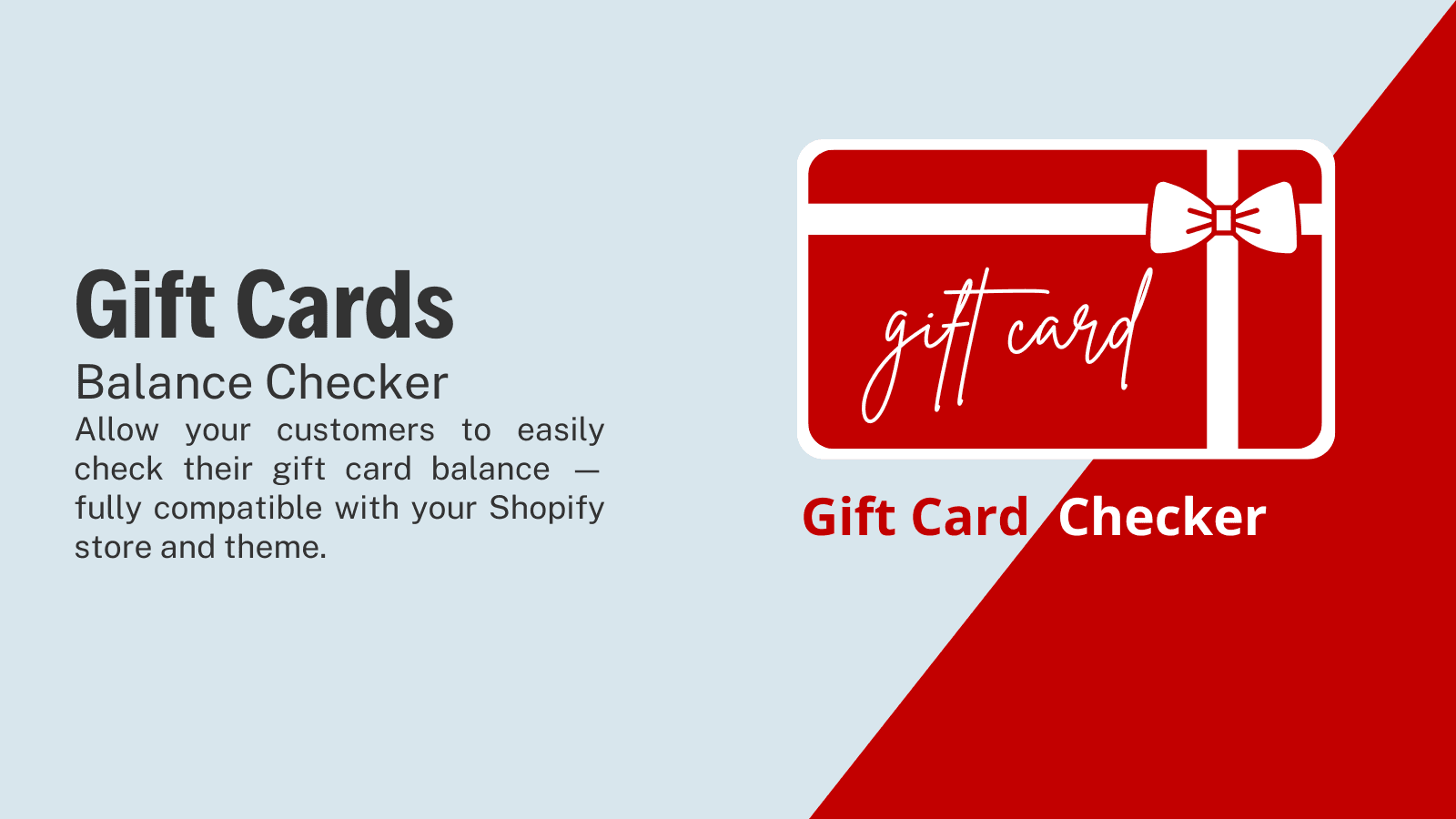 Gift Card Balance Checker