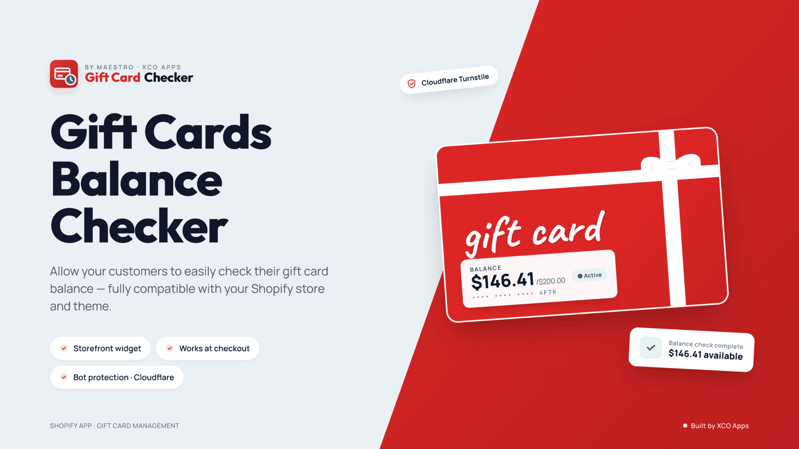 Gift Card Balance Checker