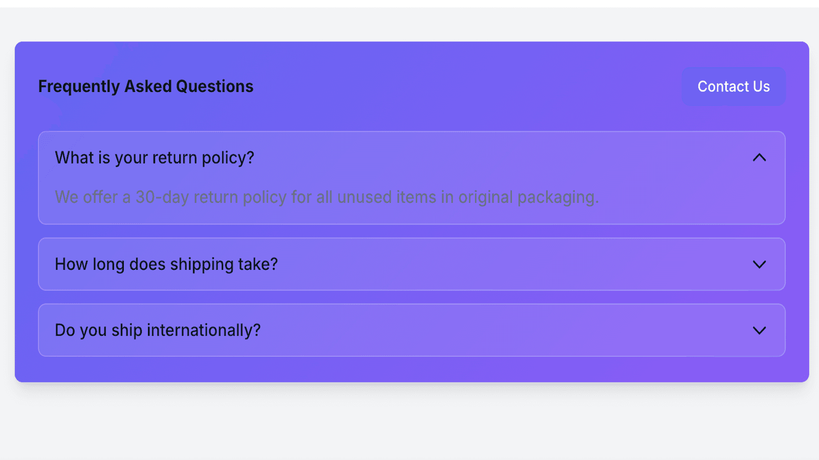 FAQ
