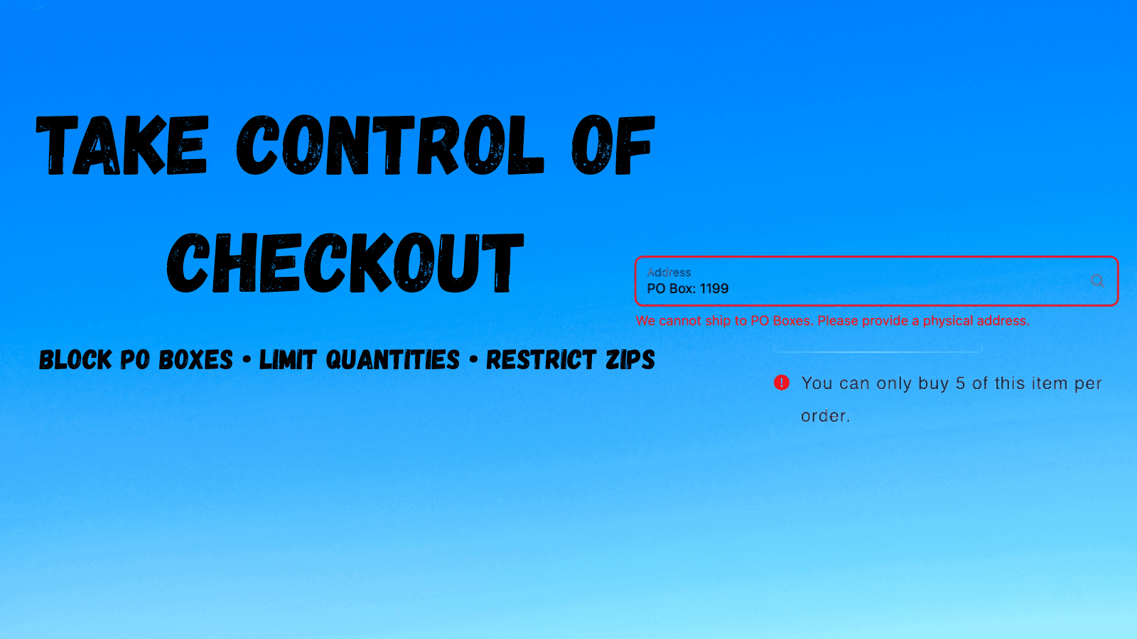 Featured image for akia order limits & rules app