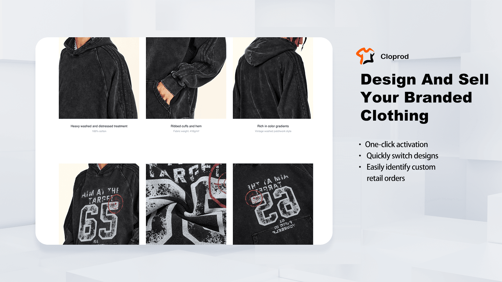 Design And Sell Your Branded Clothing