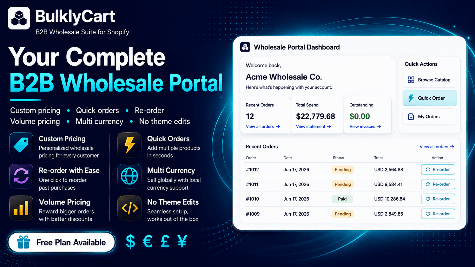 BulklyCart - B2B Wholesale Portal