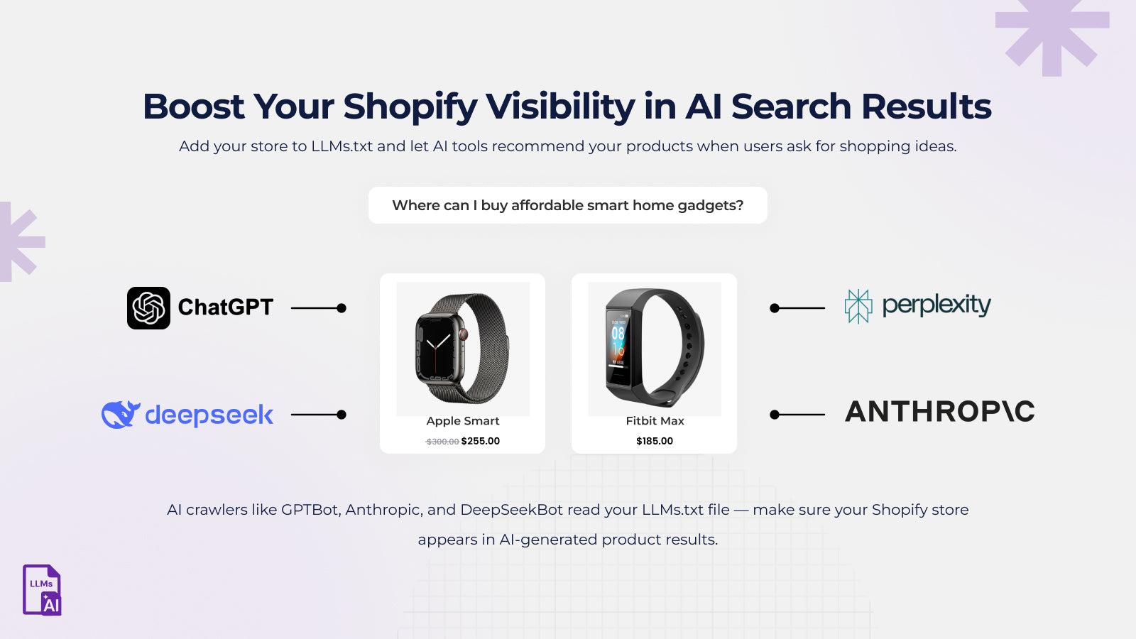 Boost store visibility in AI search results