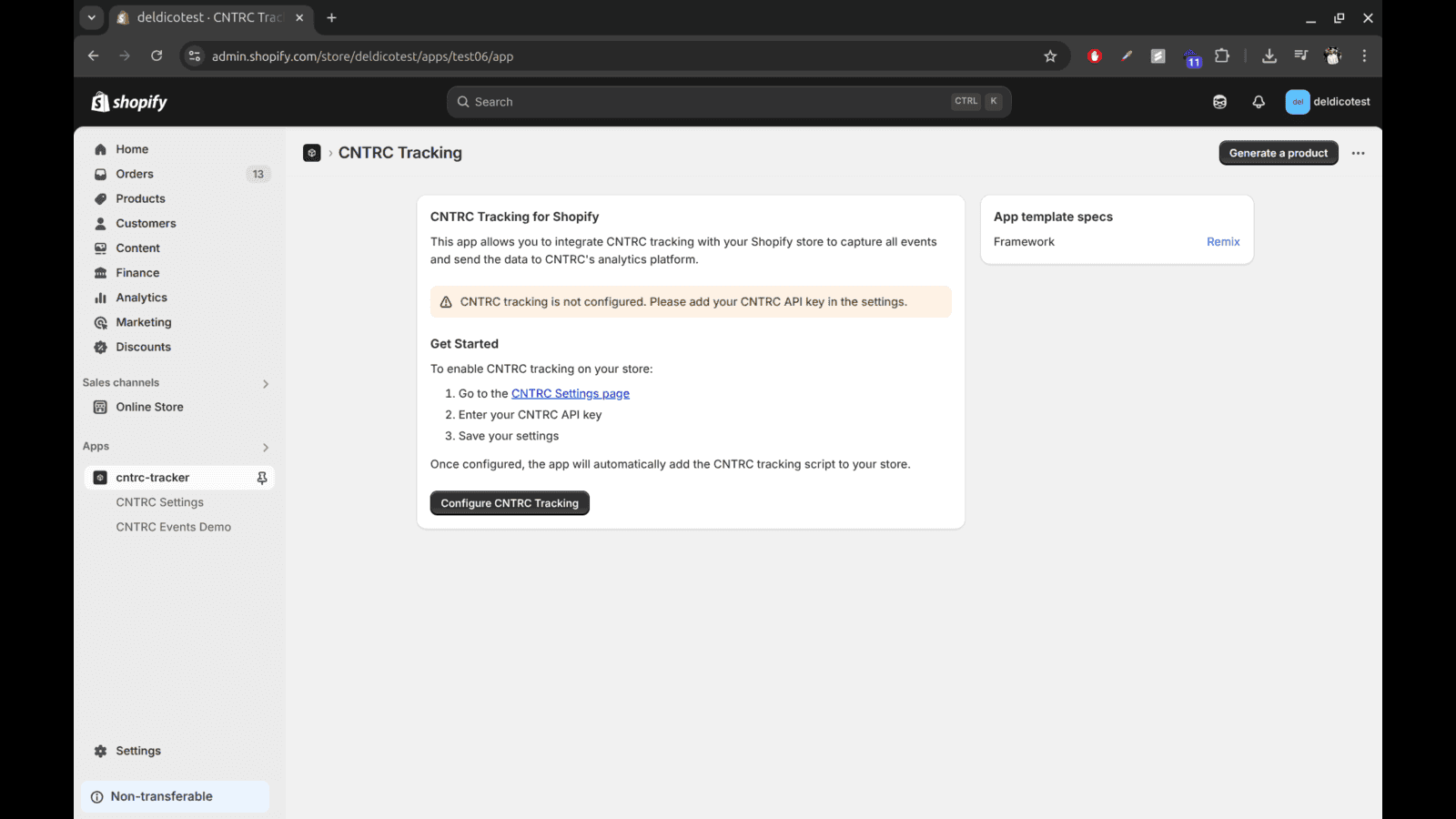 Home page