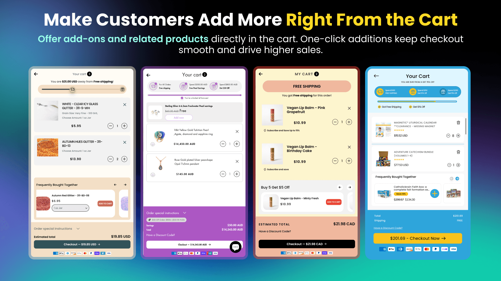 Upsell a Gift Card as One-Time Offer