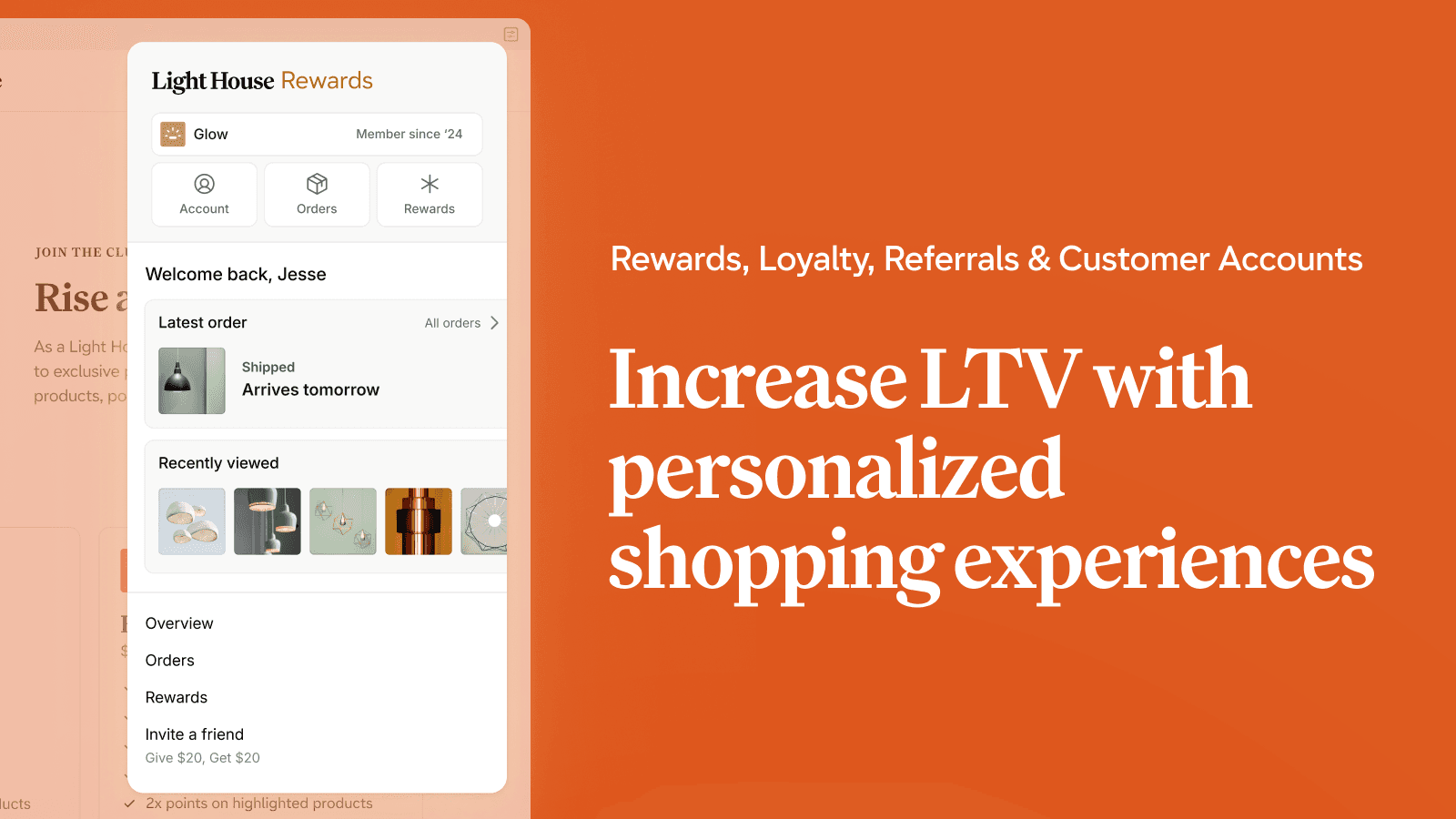 Lift LTV with personalized shopping experiences