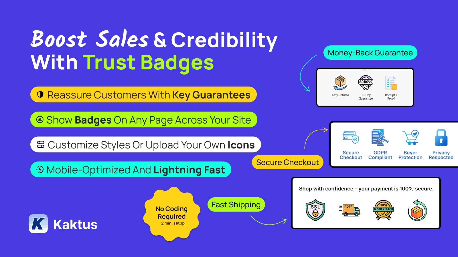 Trust Badges Banner
