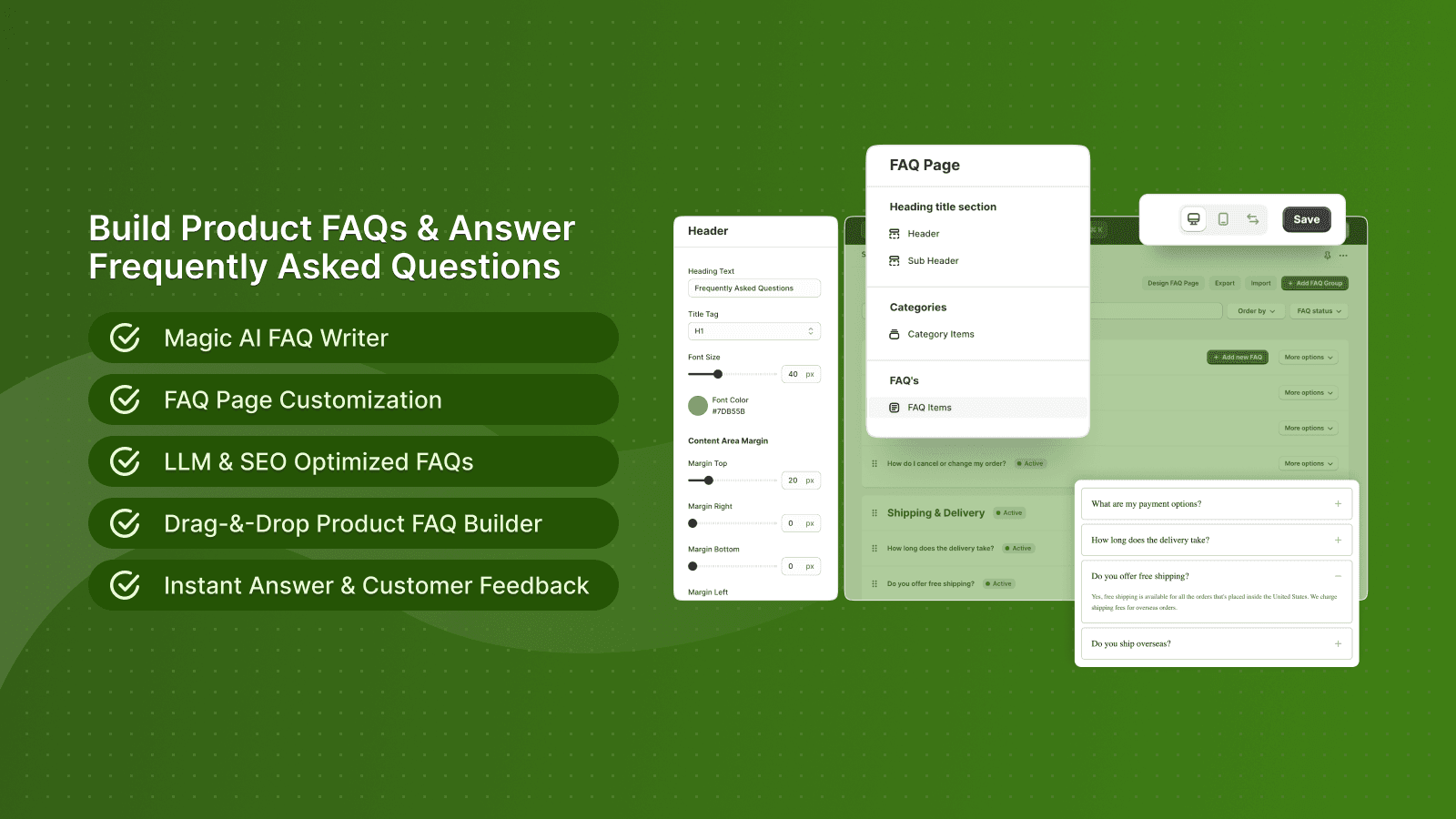 Build FAQs On Your Store & Answer Your Common Customer Queries