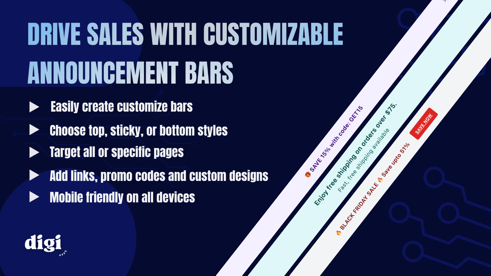 Digi Announcement Bar Hero