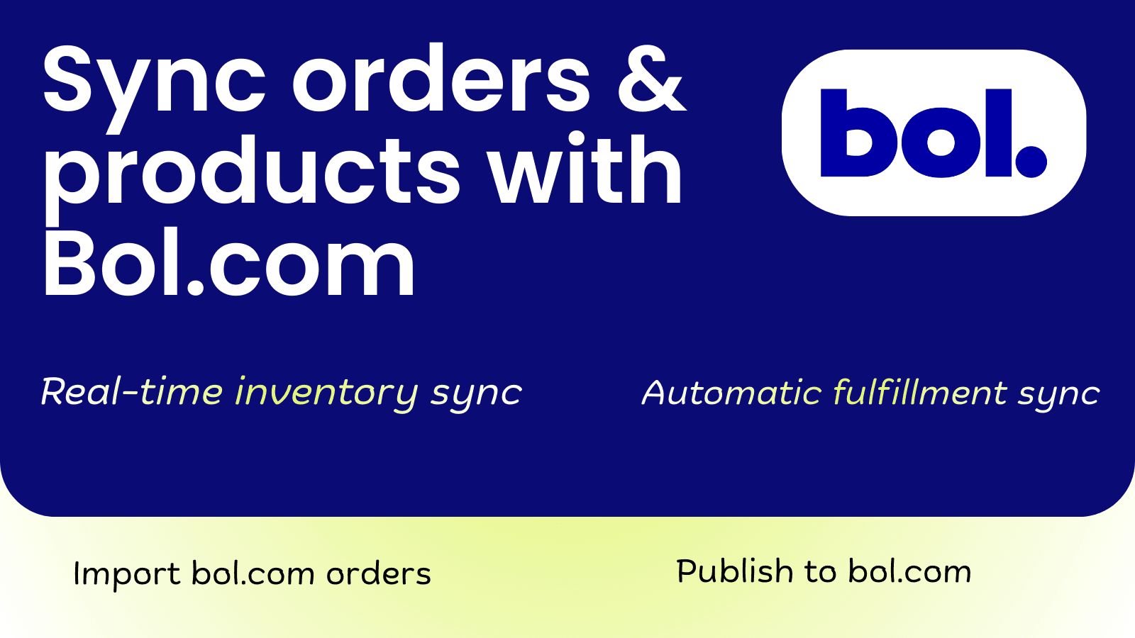 Bol.com Order Sync