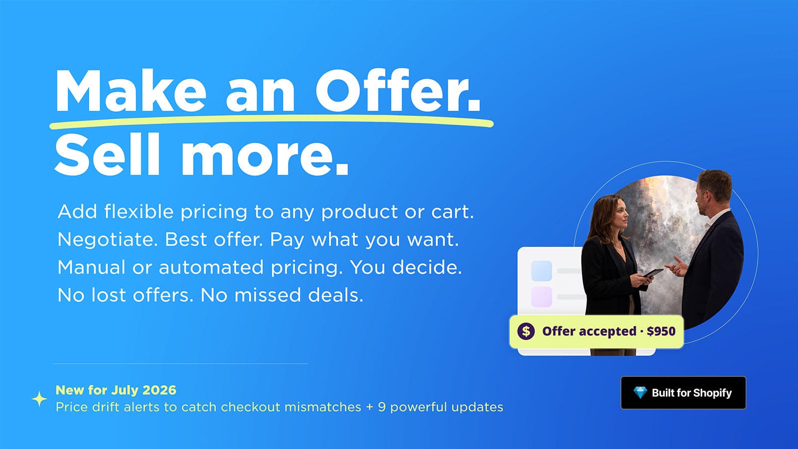 Best Offer Buttons to Bargain, Negotiate + Pay What You Want