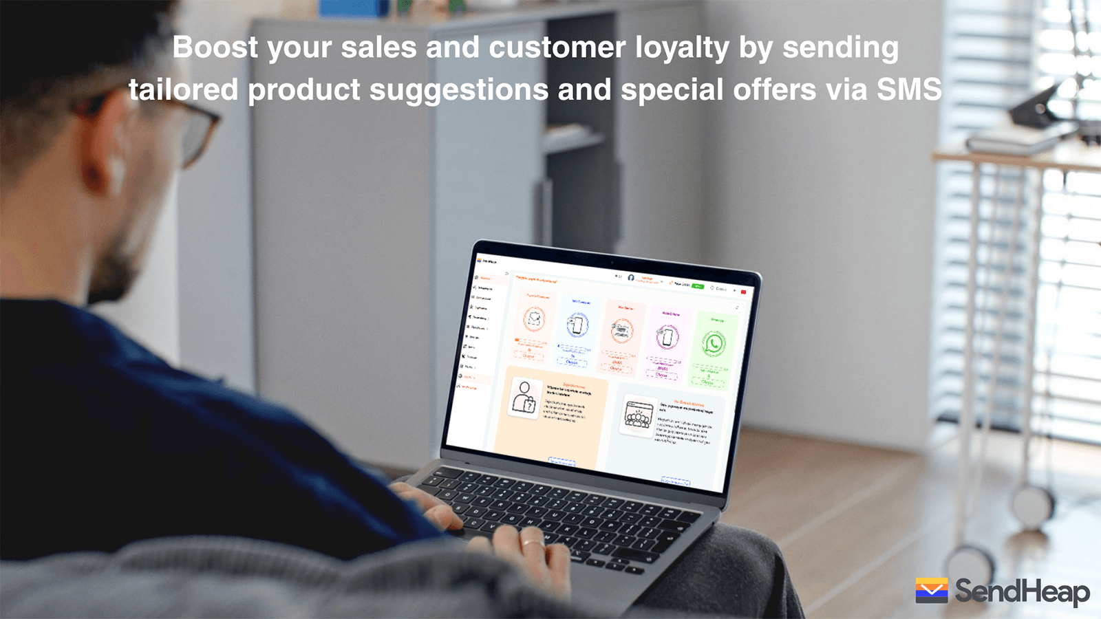 Email marketing, web push notifications, & SMS marketing suite