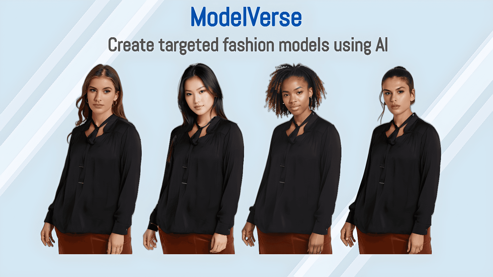 Create Targeted fashion models using AI