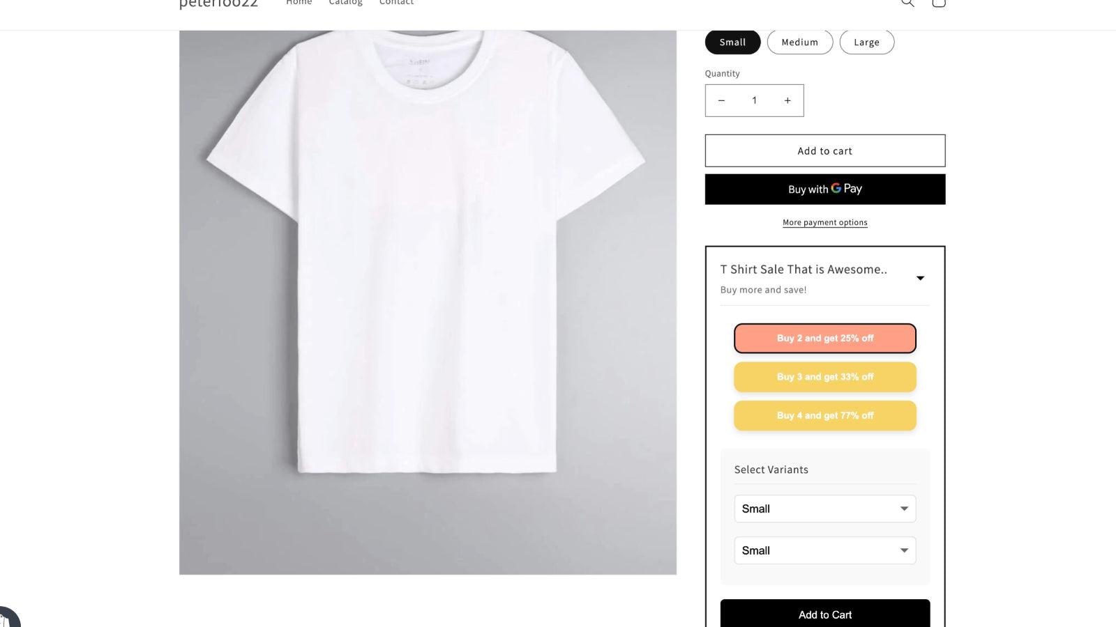 Add Discount Widget to Product Pages