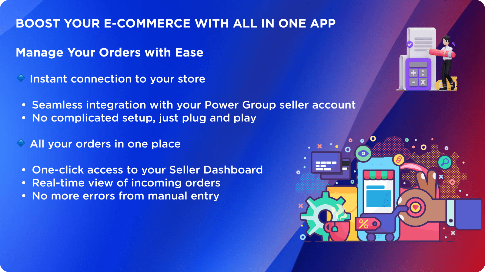 Manage orders
