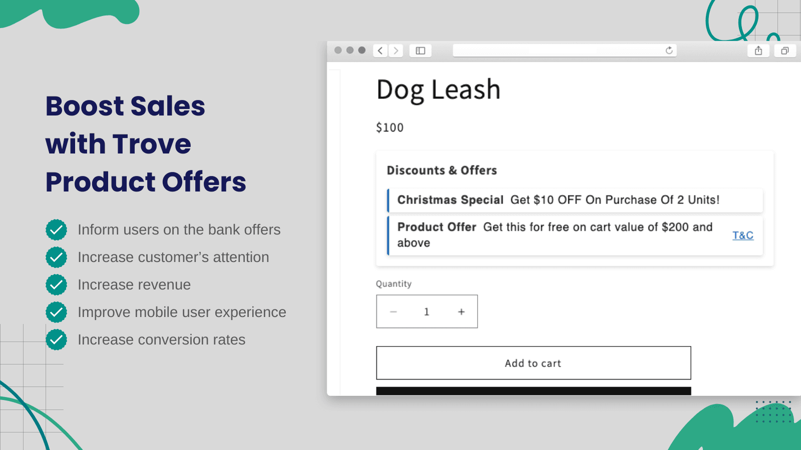 Trove - For easy product promotions