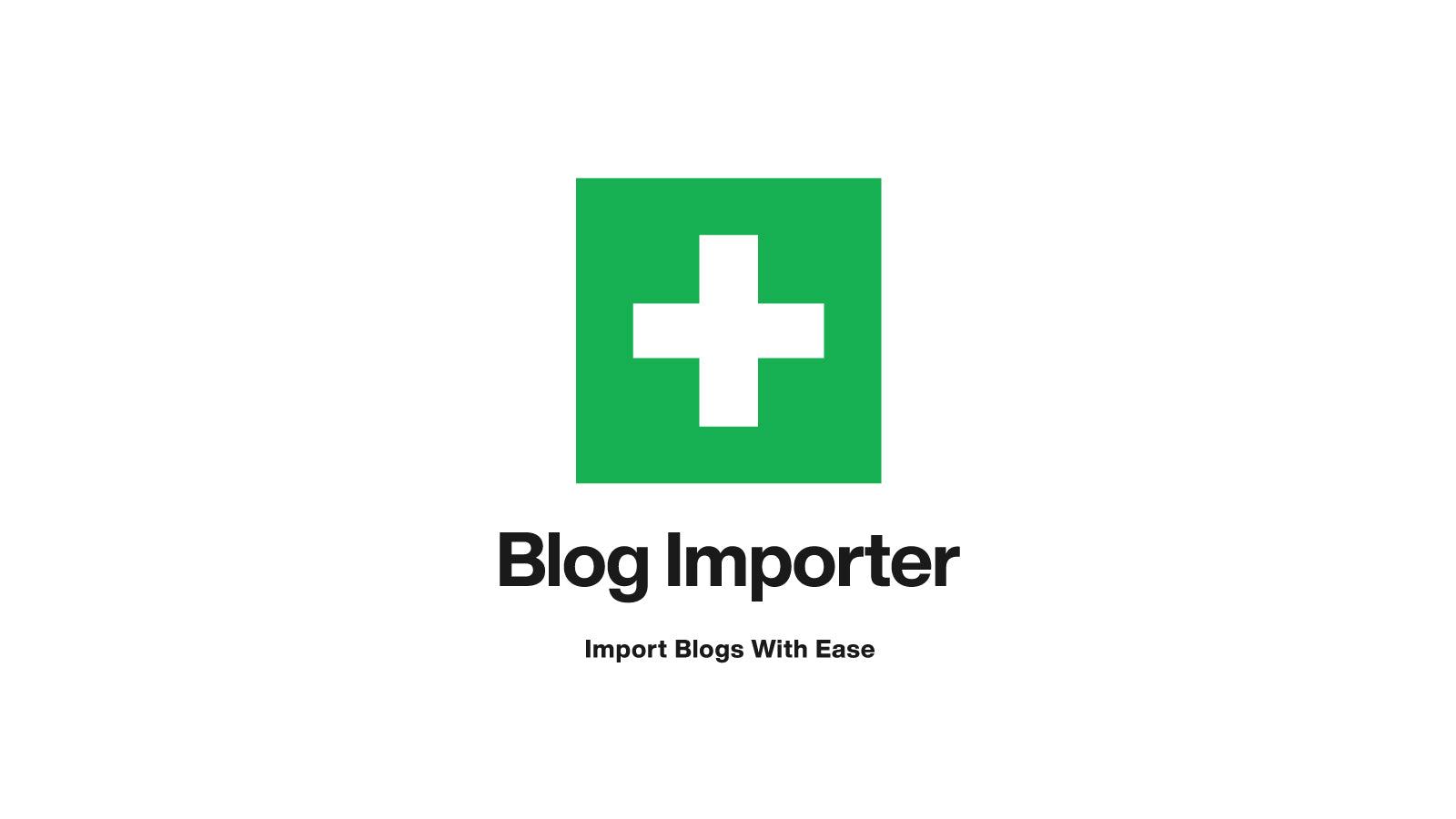 Blog Importer Logo