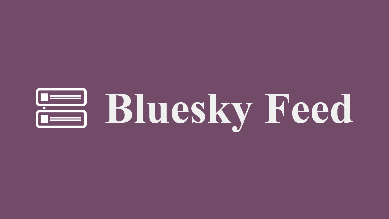 Bluesky Feed