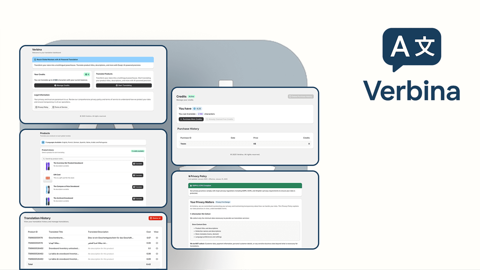 Verbina, your translation helper.