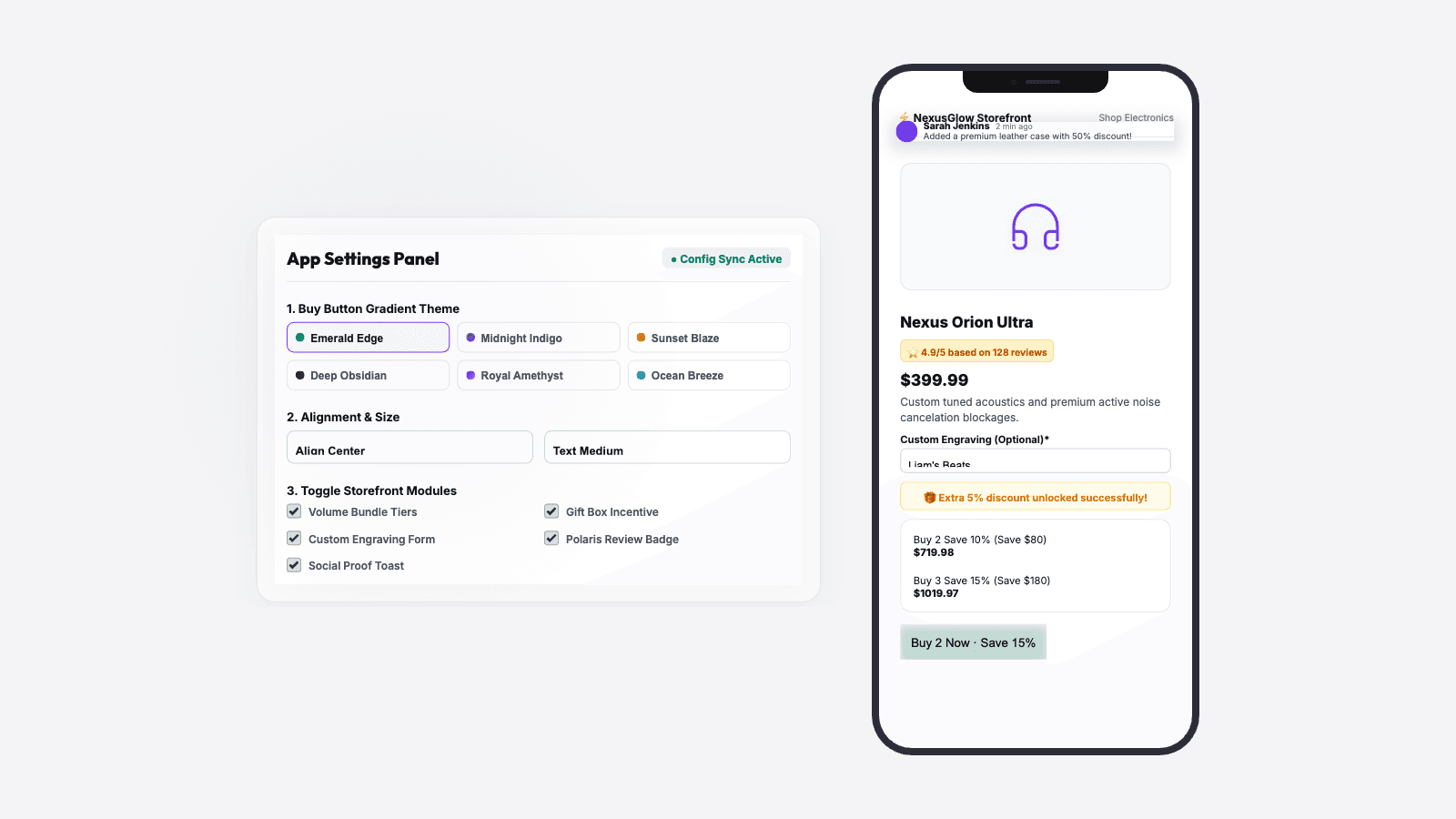 Smart Upsell & Checkout
