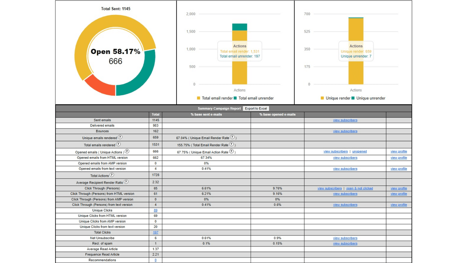 summary report