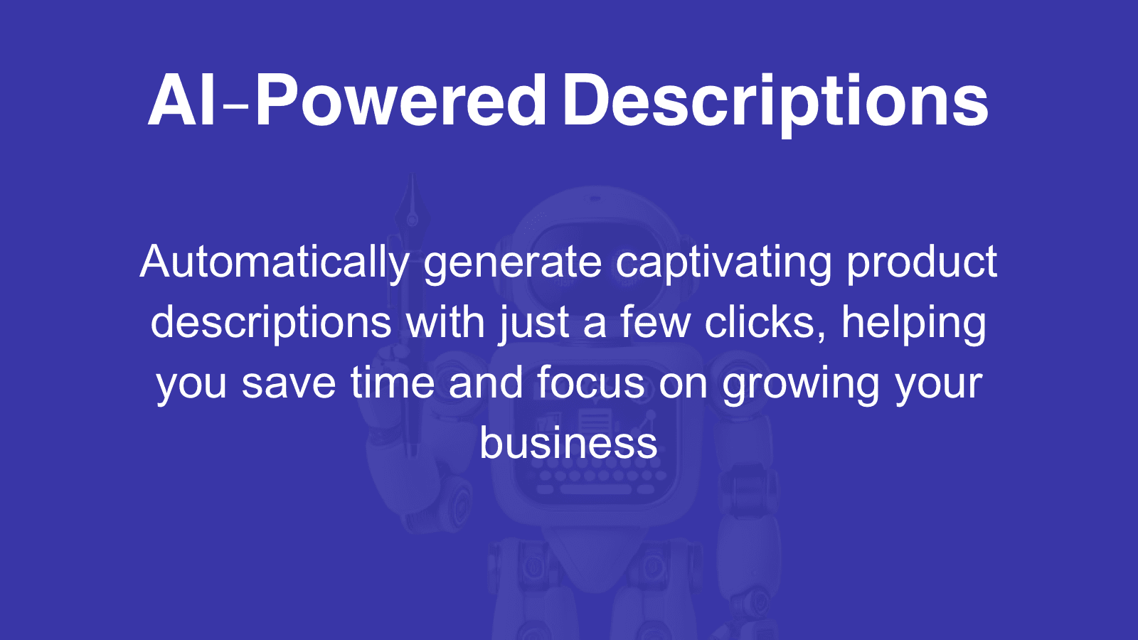 AI-Powered Descriptions