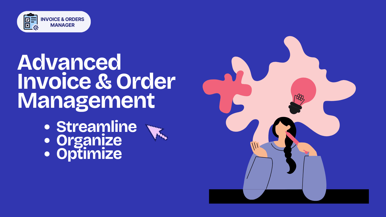 Clean up orders or invoice orders effortlessly with this app