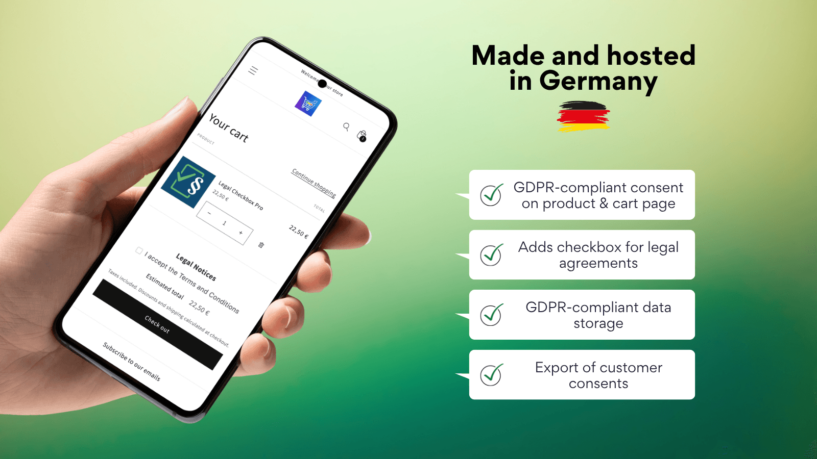 Legal Checkbox Pro Hero