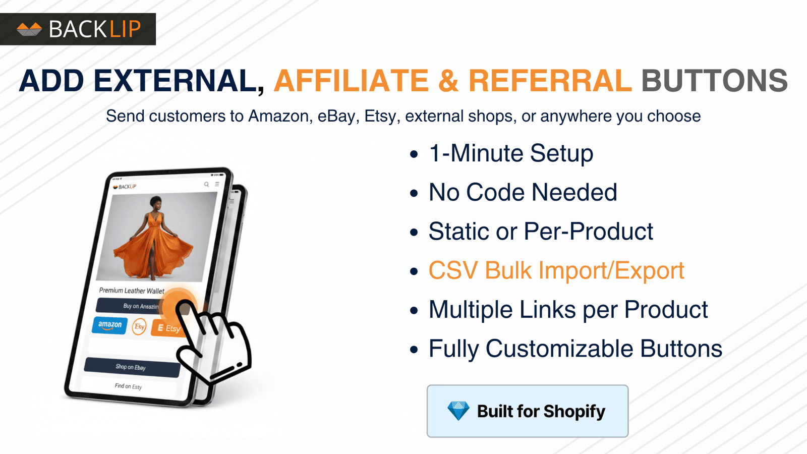 BL External Links Button - Purchase On Affiliate Marketplace