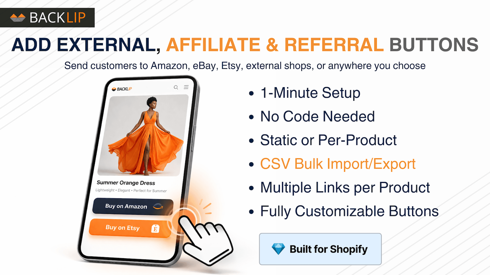 BL External Links Button - Purchase On Affiliate Marketplace