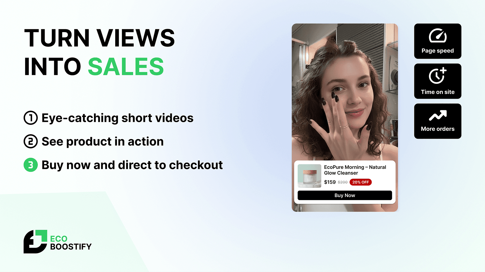 EcoBoostify Shoppable Videos Reels UGC - Turn views into sales