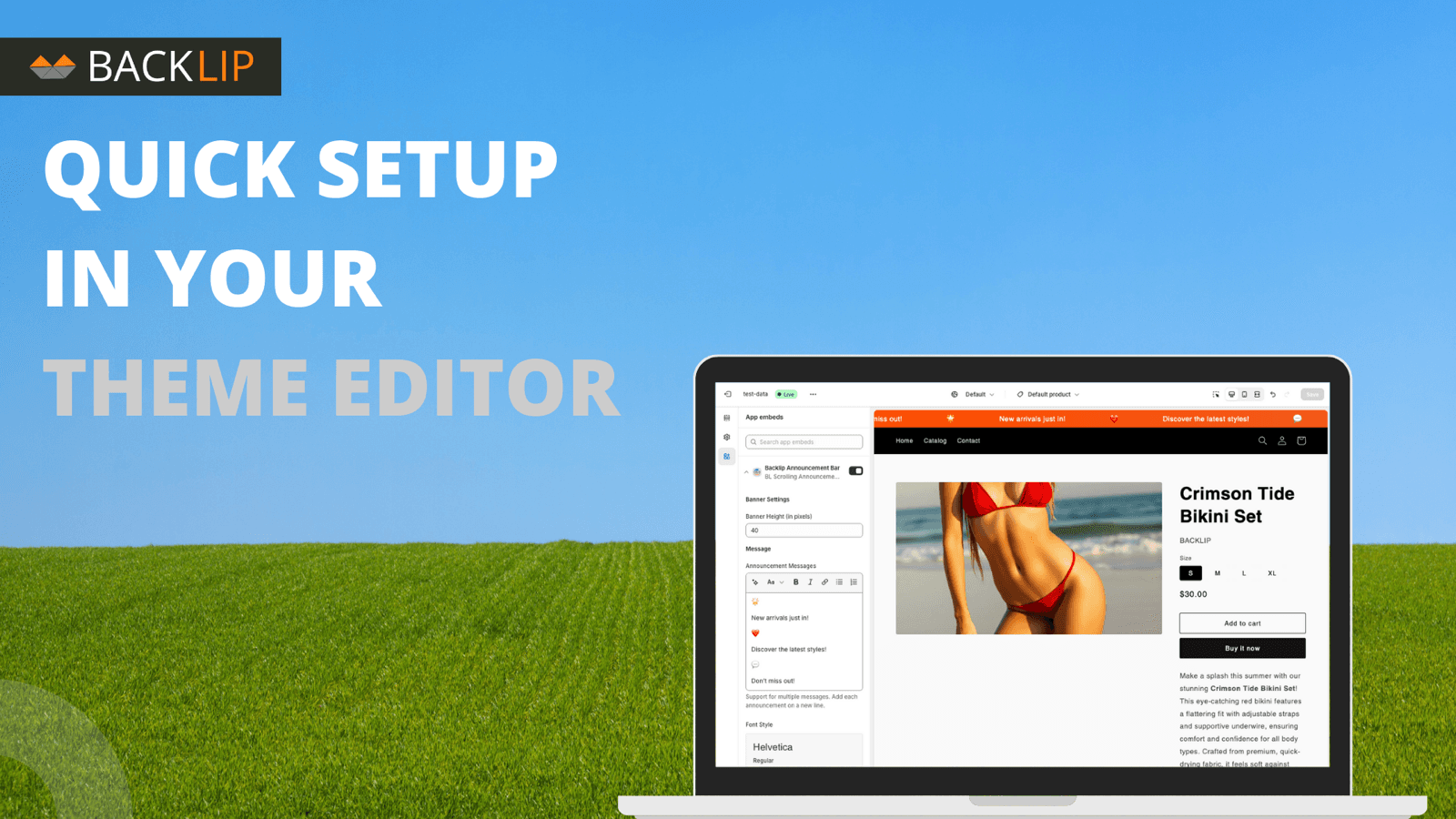 Scrolling Announcement Bar - Quick Setup In Your Theme Editor