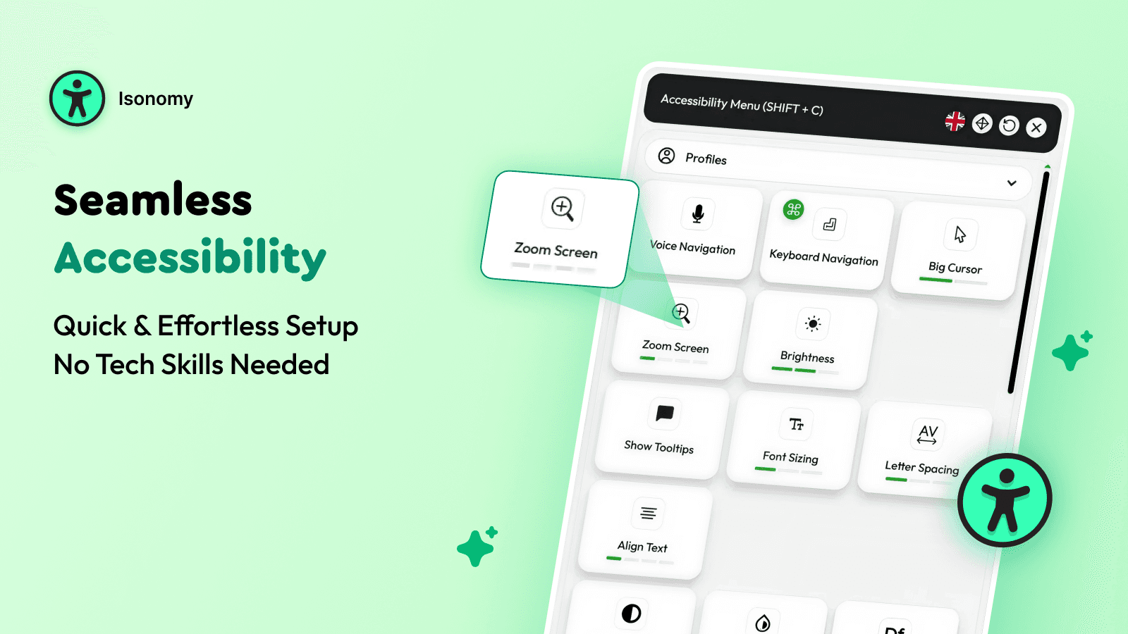 Website Accessibility Tool for Shopify