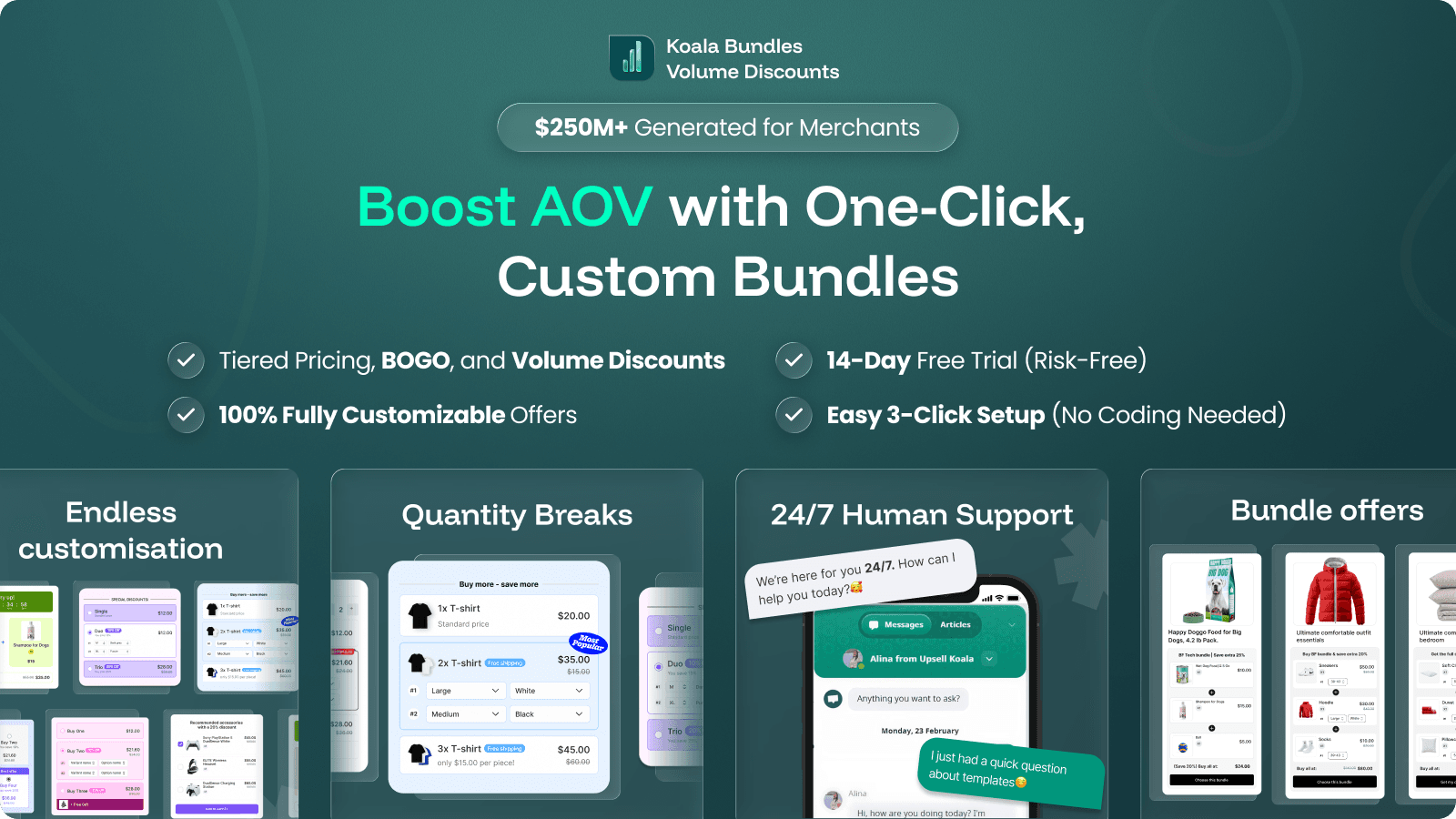 Koala Bundle: Volume discounts bundles quantity breaks