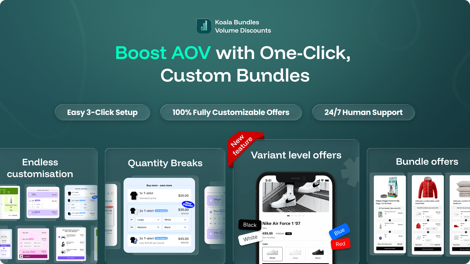 Koala Bundle: Volume discounts bundles quantity breaks