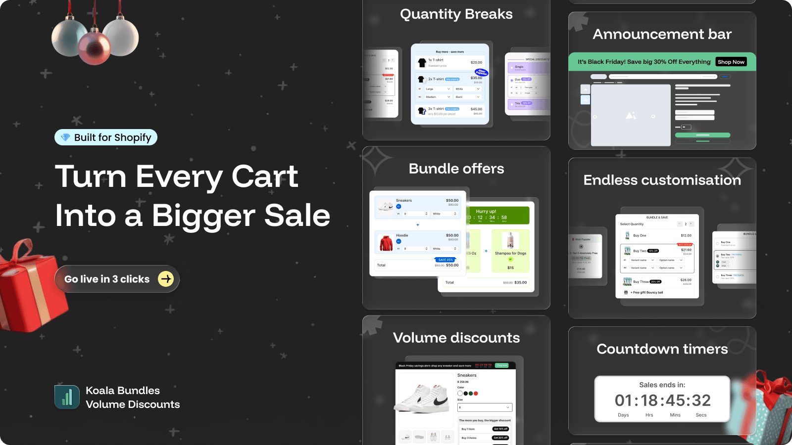 Koala Bundle: Volume discounts bundles quantity breaks