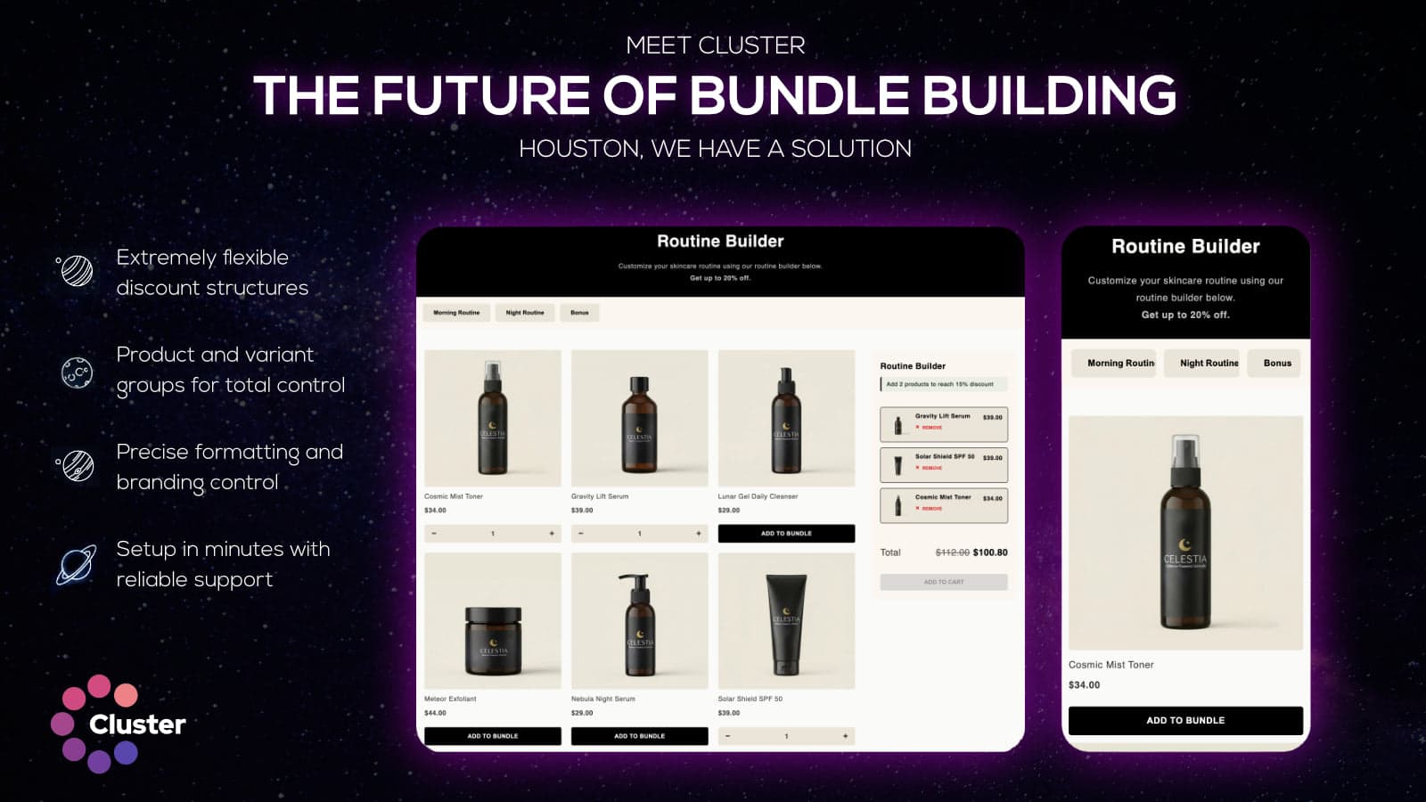 Meet Cluster: Bundle Building, Elevated